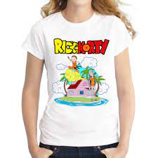 Rick and morty white shirt. Dragon Ball Z Rick Morty T Shirt Damen Dragonball Shop