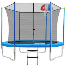 8 Ft Trampoline And Enclosure - Buy Online At Qd Stores
