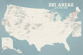 51 stations de ski aux etats unis. Nous Les Stations De Ski De La Carte Carte Des Etats Unis Stations De Ski En Amerique Du Nord Amerique