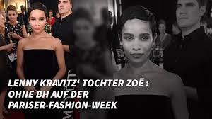 Leonard albert „lenny kravitz (* 26. Lenny Kravitz Tochter Zoe Ohne Bh Auf Der Pariser Fashion Week Video Dailymotion