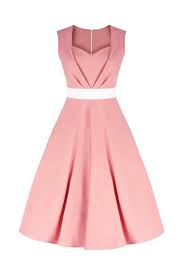 Vestido De Damas De Honra Retro Vintage Rosa 50 Anos Vestidos Vestidos Estilosos Vestidos Especiais