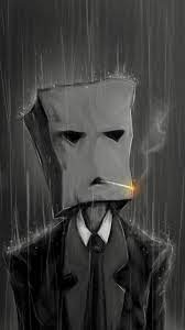 Bag Smoker Creepy Art Aesthetic Art Dark Fantasy Art