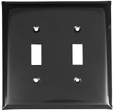 Find a complete online store of electrical outlets, light switches, gci receptacles, rockers and dimmers for wall switch plates to easily shop by color, type or brand. High Shine Black Switch Plates And Outlet Covers