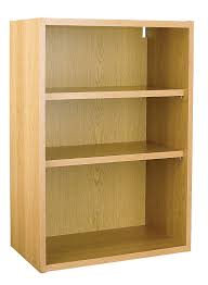 it kitchens oak effect open wall unit