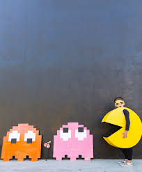 As halloween approaches, i have been seeing our halloween costume from last year spread across pinterest. Diy Kids Pac Man Halloween Costume The Effortless Chic