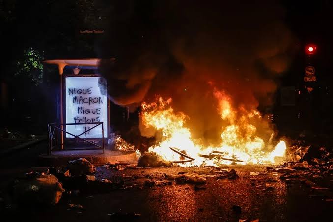 Disturbios en París