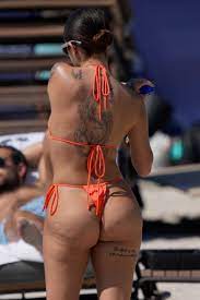 Malu Trevejo Skimpy Thong Bikini Big Ass - Hot Celebs Home