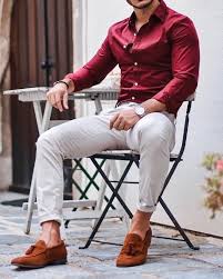 Guide on how to wear a tweed jacket | couture crib. Shirt And Trousers Best Color Combo Men Men Fashion Casual Shirts Formal Men Outfit Mens Casual Outfits Summer