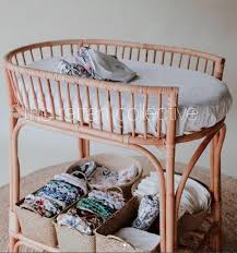 Zimi Rattan Cane Baby Change Table From The Rattan Collective Byron Bay In 2020 Baby Changing Tables Boy Changing Table Baby Furniture Sets