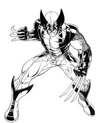 Click on the colouring page to open in a new window and print. Furious Wolverine X Men Coloring Page Hulk Coloring Pages Superhero Coloring Wolverine Animal