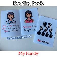 It can be used immediately after reading the easy way kindergarten or for children in. My Family Book Reading 1st Grade Crecer En Ingles