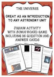 Space Stars Galaxies Solar Systems Nebula Jigsaw Activity Frayer Answers Galaxies Solar System Universe