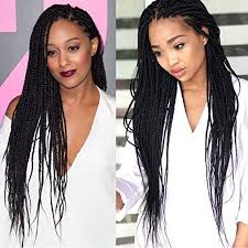 In old times braids were both functional, and sometimes used as a status symbol in tribes. 26 Inch 7 Packs Long Box Braids Crochet Braids Synthetic Crochet Hair Box Braid Hair Extension 26 Inch 1b Buy Online In El Salvador At Elsalvador Desertcart Com Productid 134944307