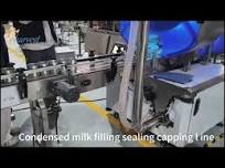 Condensed milk rotor pump filling sealing capping machine lin ,Automatic Sauce Filler Capper Machine