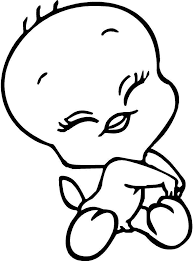 Tweety Coloring Pages Tweety Bird Drawing Bird Coloring Pages Bird Drawings
