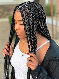 25 Crochet Box Braids Hairstyles For Black Women Stayglam Box Braids Hairstyles Box Braids Hairstyles For Black Women Braids For Black Women