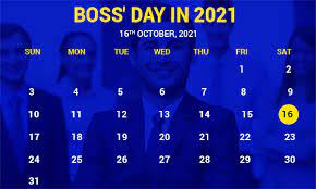 See more holidays in other years, click on one of the links below or view the 2021 calendar. When Is Boss Day In 2021