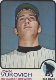 1973 Topps John Vuckovich Baseball Card #451 Brewers Second Base Low Grade  O/C