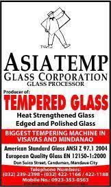 It also covers types, enterprises, and applications. Asiatemp Glass In Mandaue City Cebu Yellow Pages Ph
