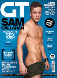 Gay Spy: Sam Callahan strips off to his pants - it's a yes from us