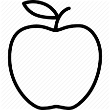 Apple 512 Png 512 512 Apple Clip Art Apple Outline Apple Sketch