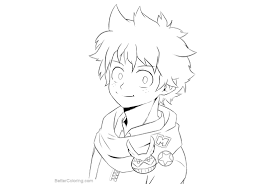 No quiero peleas ni cosas que no sean de yisus. Deku My Hero Academia Characters Coloring Pages Novocom Top