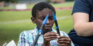 Students shoot rockets at OSU-Newark