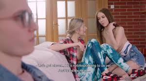 Russian Girl Eva Elfie And Nata Ocean Seduces Nerd Boy