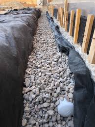 How to install a french drain for your. French Drains Foundation Drainage Foundation Waterproofing Services