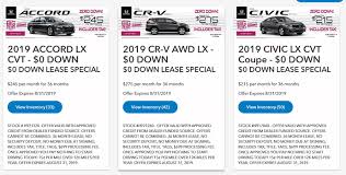 No money (zero) down car lease specials. 2019 Honda 0 Down Lease Special In Virginia Ad Including Va Sales Tax And Fees Share A Deal Leasehackr Forum