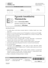 Uczniowie napisali już próbny egzamin z języka polskiego. Egzamin Osmoklasisty Matematyka 2020 Odpowiedzi Arkusze Cke Jakie Zadania Byly Na Matematyce 19 06 Gazeta Krakowska