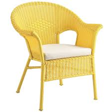 Casbah Chair Yellow Outdoor Chairs Wicker Furniture Wicker Chair