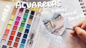 Primeras impresiones acuarelas liquidas Acuarel de ATL