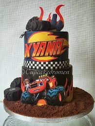 Blaze and the monster machines cake. Blaze And The Monster Machines Cake By Cupcakedromen Cakesdecor