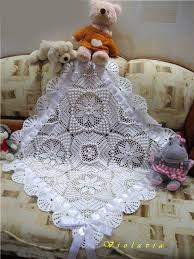Dantel Isleme Bebek Battaniye Ornegi Ve Semasi Nazarca Com Afgan Bebek Tig Orme Bebek Battaniyeleri Krose