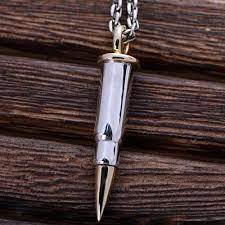 Men S Sterling Silver Bullet Necklace Jewelry1000 Com Mens Silver Necklace Mens Sterling Silver Jewelry Wholesale Silver Jewelry