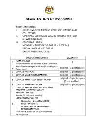If you are moving to malaysia on your own or with a family, healthcare may well be one of your main. Birth Marriage Registration Portal