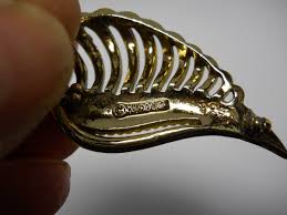 Hot promotions in 825 gold on aliexpress: Marboux Boucher Gold Brooch Style 825 Circa 20 Century Collectors Weekly