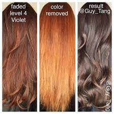 Guy Tang On Instagram Colorcorrection Is Needed When A Client Wants A Color Change On The Opposite Color Spec Faded Hair Color Pravana Hair Color Faded Hair