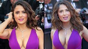 Salma hayek boobs real