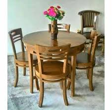 Ilustrasi kursi bundar yang dilukis dengan tangan kursi ilustrasi kursi ilustrasi. Meja Makan Cantik Minimalis Bundar Bulat 4 Kursi Kayu Jati Berkualitas Bezatish Furniture Produsen Mebel Jepara Bahan Jati Berkualitas Gratis Ongkir Se Pulau Jawa