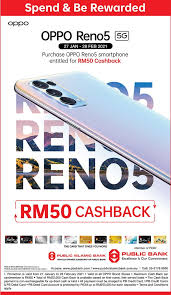 You can redeem cash back as an automatic deposit to your savings account or as a credit in your checking, savings or money market account with discover. Now Till 28 Feb 2021 Oppo Reno5 Cash Back Promotion With Public Bank Everydayonsales Com