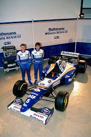 David Coulthard Gbr And Damon Hill Gbr At The Launch Of The Williams Fw17 1995 Damon Hill David Coulthard Ferrari F12berlinetta