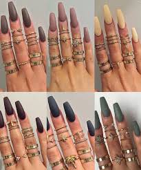 Follow one of the hottest trends and embrace coffin acrylic nails. 1001 Ideas For Coffin Shaped Nails To Rock This Summer