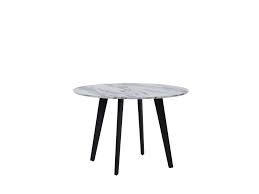La table basse floyd regroupe 2 matériaux intemporels pour en faire un véritable objet culte. Table Ronde Imitation Marbre Blanc Mosby Beliani Fr