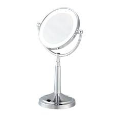 led lighted cosmetic bi view makeup