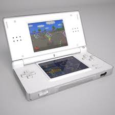 Nintendo ds lite más 7 juegos de entrenamiento. Modelo 3d Nintendo Ds Lite Turbosquid 302584