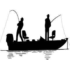 Reading black and white silhouette joint clipart. Fish Silhouette Png Fisherman Clipart Trawler Huge Freebie Download Silhouette Fishing Boat Clipart 31776 Vippng