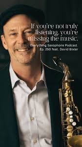 If you’re not truly listening, you’re missing the music. 🎵 , Learn more  from #DavidBixler (@bixxlixx), watch the full episode in the comments  below. 👇, #EverythingSaxophonePodcast #DonnaSchwartz ...