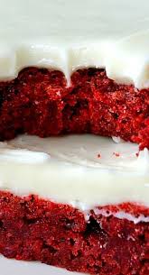 Soft Chewy Red Velvet Brownies With Cream Cheese Frosting Recipe Desserts Food How Sweet Eats